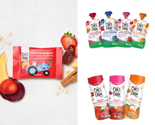 Scrunchy mom’s MUST HAVE snacks for baby/toddler 🍎 cover photo collage