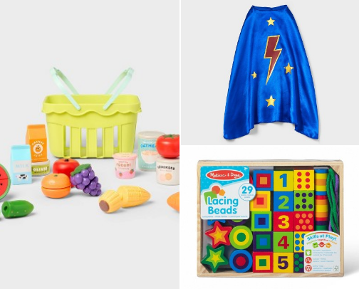 sensory-friendly gifts for a preschooler cover photo collage