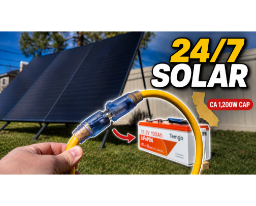 How to Max Out California’s 1,200W Plug-In Solar Cap cover photo collage