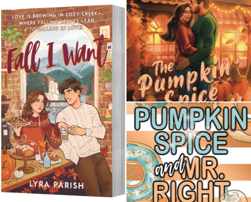 Fall TBR cover photo collage
