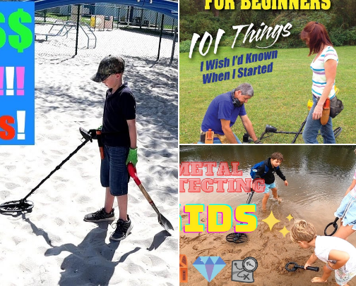 Best Metal Detectors for Family Adventures cover photo collage