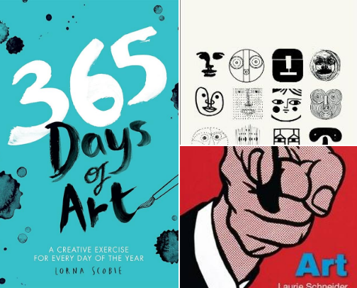 Art Books cover photo collage