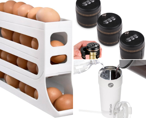 Useful Kitchen appliances/items cover photo collage