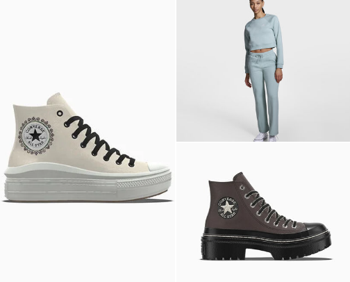 Converse – Icona di stile e libertà d’espressione
Converse è un simbolo senza tempo di autenticità e creatività. Dalle classiche Chuck Taylor ai modelli più moderni, ogni paio racconta una storia di individualità e spirito urbano. cover photo collage