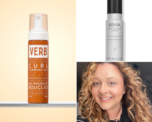 Curly/Wavy Hair Products- Just a regular mom on a curly hair journey. cover photo collage