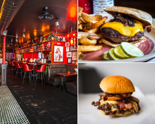 NYC BURGERS cover photo collage