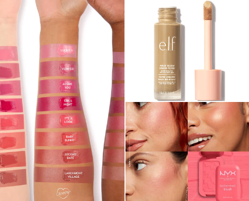 favorite makeup products cover photo collage