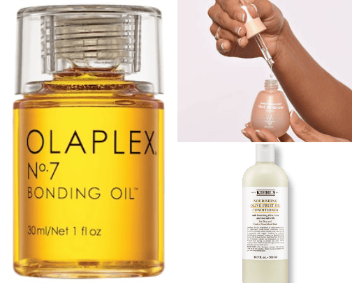 Hair care cover photo collage