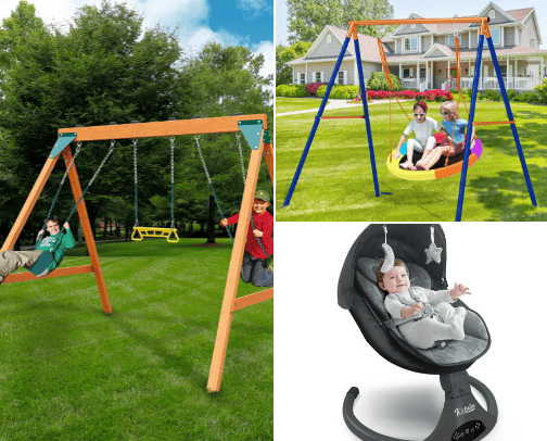 Children's swings ✨ cover photo collage