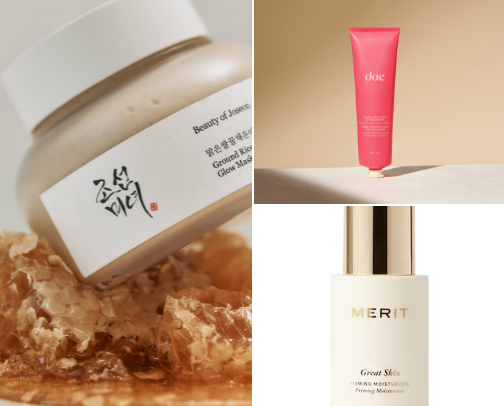 What a sensitive skin girly is using for their face 🫧💄 cover photo collage