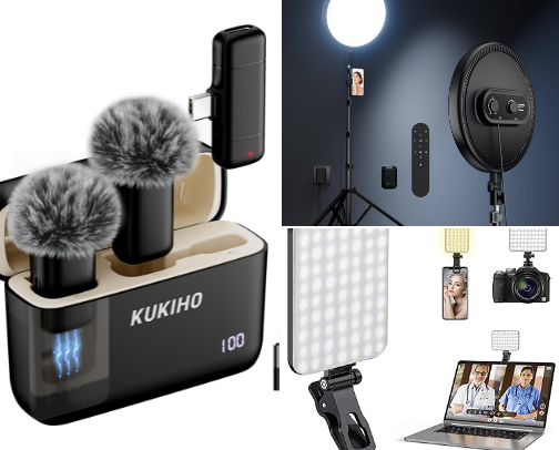 Content Creation Must Haves cover photo collage