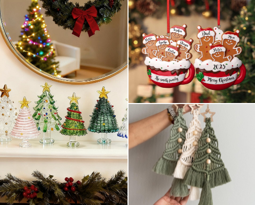 Budget-Friendly Christmas Decor cover photo collage