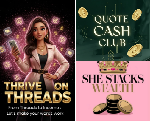 Grow & monetize Threads cover photo collage
