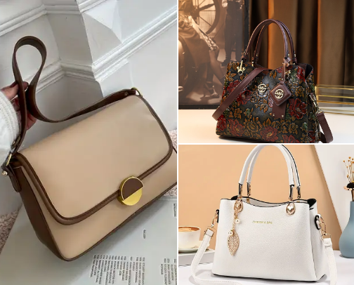 “I found the bags that TikTok would fight over 🔥 From date-night clutches to work baddies and travel must-haves… Temu said budget, I said add to cart. Shop through my list & let’s both win 💖🛍️” cover photo collage