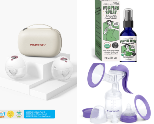 New Mom Necessities cover photo collage