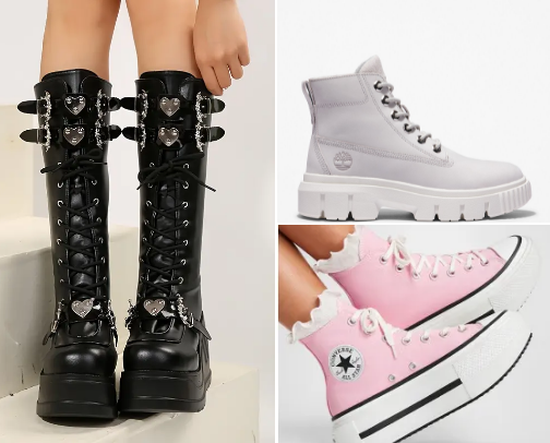 IT-Girl shoe closet cover photo collage