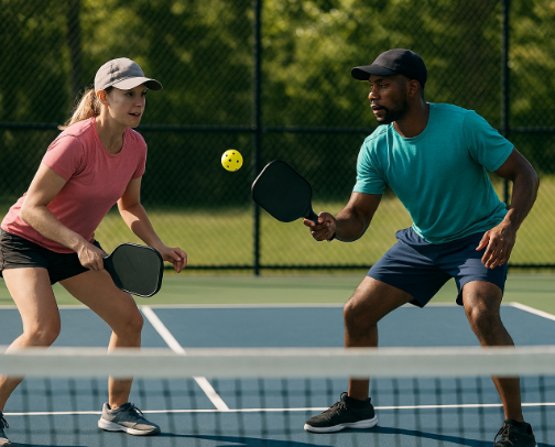 Game, Set, Pickleball!!!! Be Ready cover photo collage