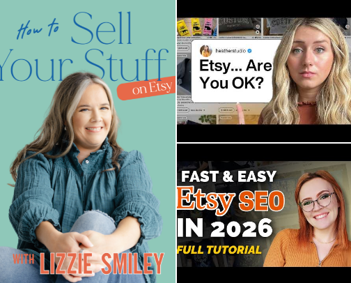 The best Etsy guidance on YouTube cover photo collage