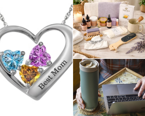 Mothers Day Gift Guide cover photo collage