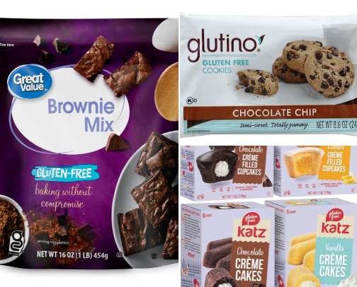 Gluten-Free Snacks I Love cover photo collage