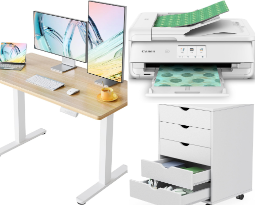 Work From Home… But Make It Cute + Productive 💻✨ cover photo collage