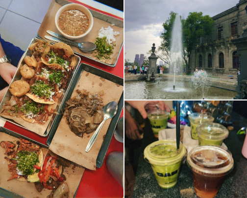 Munch and Sip around Mexico City cover photo collage