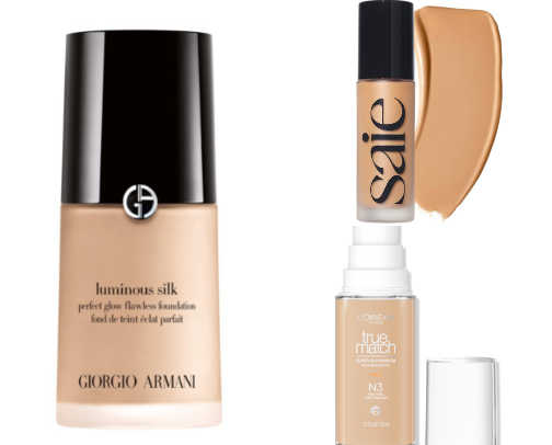Acne Safe Foundations✨ cover photo collage