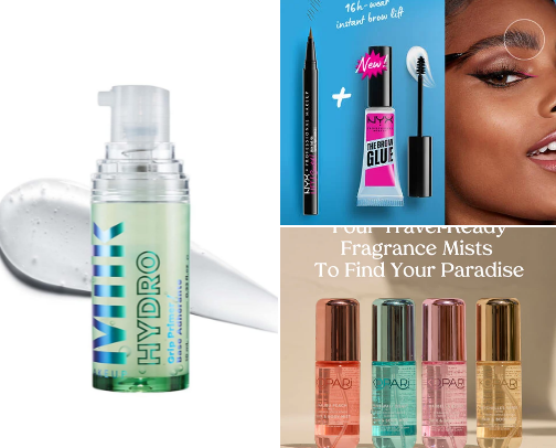 Makeup and skincare favorites 40+ cover photo collage