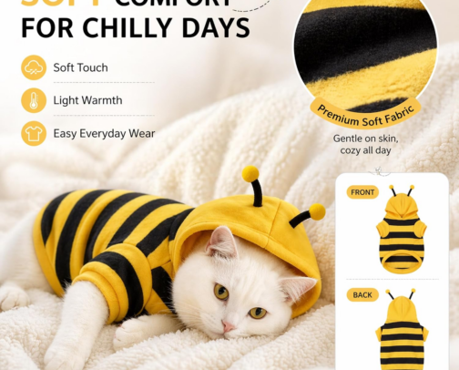 👉 Cute Pet Outfits & Essentials 🐝 cover photo collage