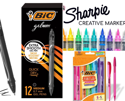 Favorite Colorful Pens cover photo collage