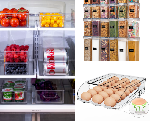 What's in my Fridge & Pantry cover photo collage