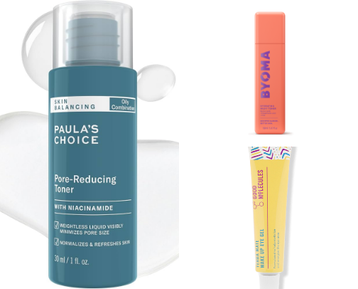 skincare for glowy healthy skin cover photo collage