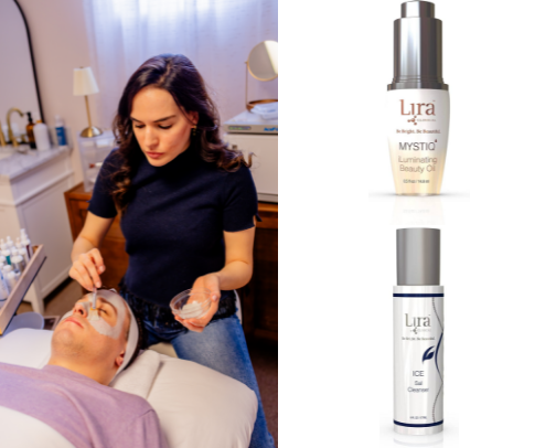 The products that made me fall in love with Lira Clinical🧖🏻‍♀️🤍🧬 cover photo collage