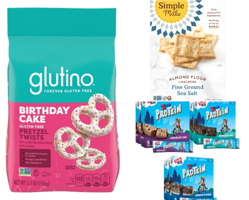 Top Gluten Free Snacks cover photo collage