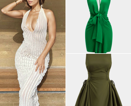 Dresses within your budget cover photo collage