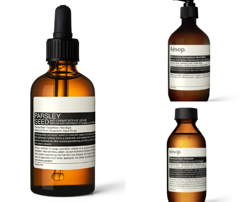 Aesop – Luxurious Botanical Skincare & Body Care cover photo collage