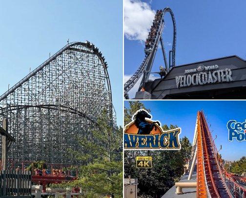 My Personal Roller Coaster Hall of Fame! cover photo collage