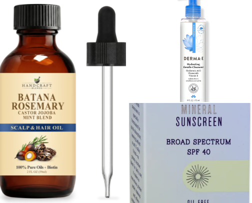 Central beauty products you can't live without cover photo collage