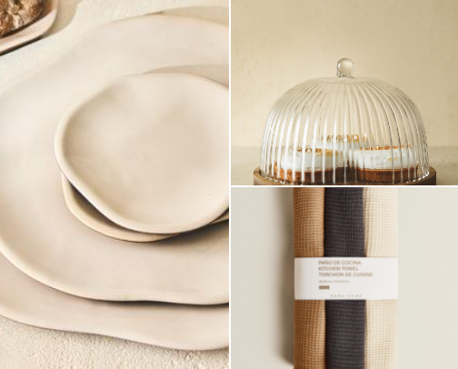 Zara Home - Kitchen & Dinning room wishlist cover photo collage