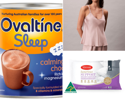 Sleep essentials cover photo collage