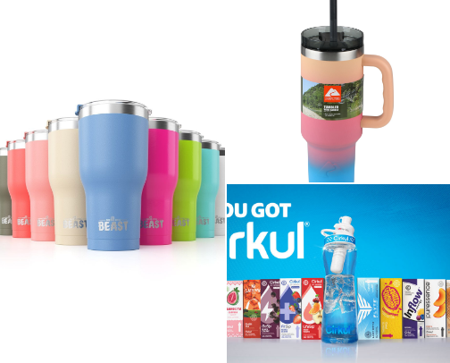 The Daily Sip: Drinkware cover photo collage