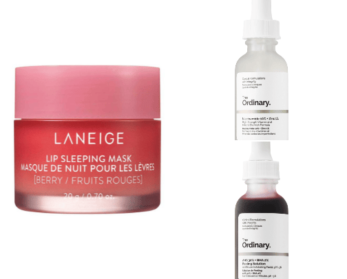 Skincare for best skin cover photo collage