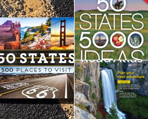 Read Free - Travel Companions for 50 States 500 Places to Visit Explorers cover photo collage
