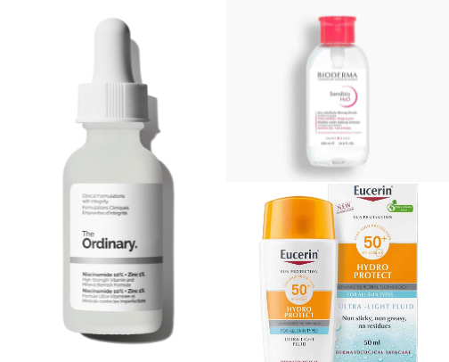 Normal To Dry Skin Products cover photo collage