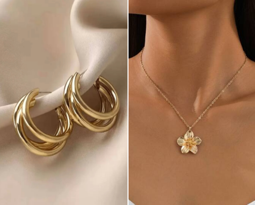 Jewelry cover photo collage