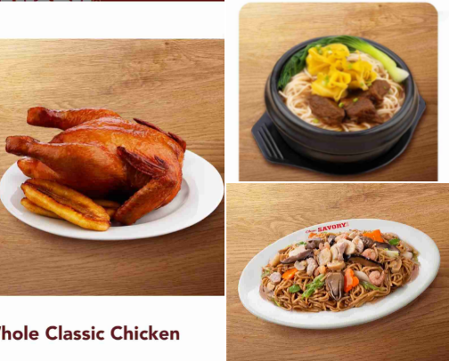 Classic Savory Chicken cover photo collage