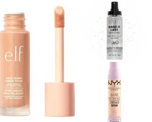 Affordable makeup cover photo collage