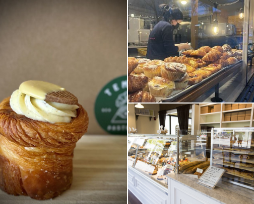 Best Sweet Treats in Seattle Area: Bakeries, Boba, Desserts cover photo collage