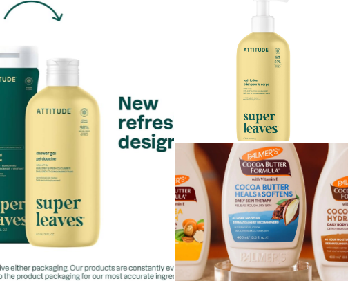 Body care cover photo collage