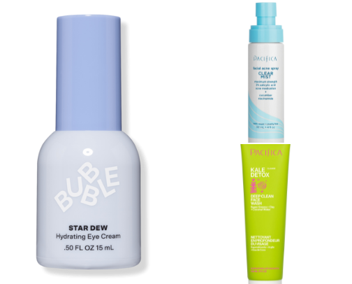 Skincare for broke baddies (under $15) cover photo collage